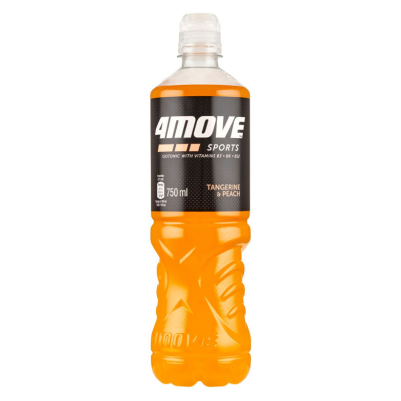 4Move Sports Ισοτονικό Ρόφημα με Mανταρίνι & Ροδάκινο 750ml Τρόφιμα & Ροφήματα