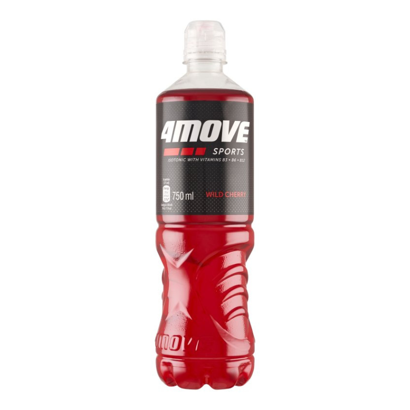 4Move Sports Ισοτονικό Ρόφημα με Άγριο Κεράσι 750ml Τρόφιμα & Ροφήματα