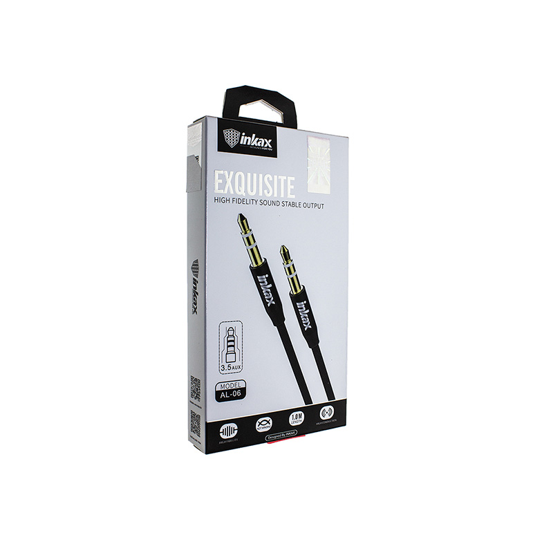 Inkax Cable Mini Jack 3.5 to Mini Jack 3.5 1Μ AL-06 Technology