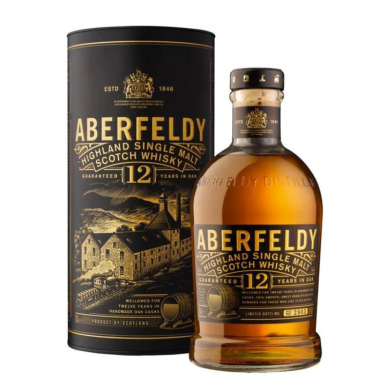 Aberfeldy 12 Year Old Single Malt Scotch Whisky 700ml