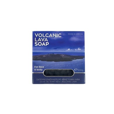 Aegean Aroma Olive Oil Soap with Volcanic Lava 100gr