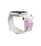 Apple Watch Band Holder Βάση σιλικόνης για AirPods 1τμχ Τεχνολογία