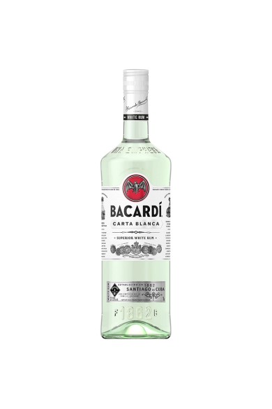 Bacardi Carta Blanca Rum 1L Κάβα