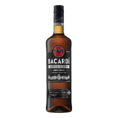 Bacardi Carta Negra Dark Rum 700ml