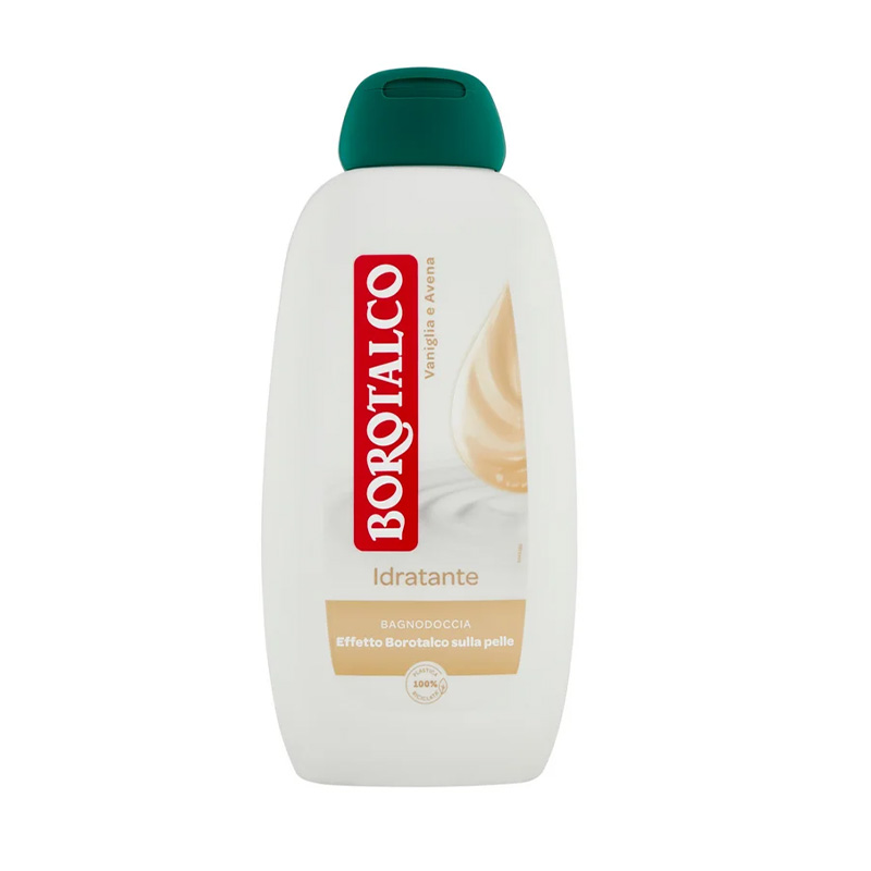 Borotalco Μoisturizing Αφρόλουτρο με Βανίλια & Βρώμη 600ml Υγεία & Ομορφιά