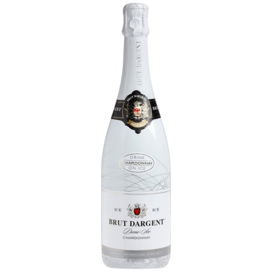 Brut Dargent Ice Chardonnay Demi Sec White Dry Sparkling Wine 750ml
