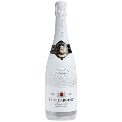 Brut Dargent Ice Chardonnay Demi Sec Οίνος Λευκός Ξηρός Αφρώδης 750ml Κάβα