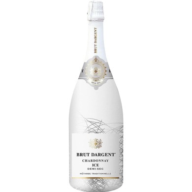 Brut Dargent Ice Chardonnay Demi Sec Οίνος Λευκός Ξηρός Αφρώδης 1500ml
