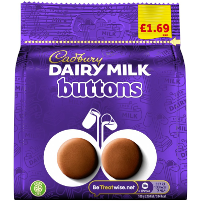 Cadbury Dairy Milk Buttons 85g