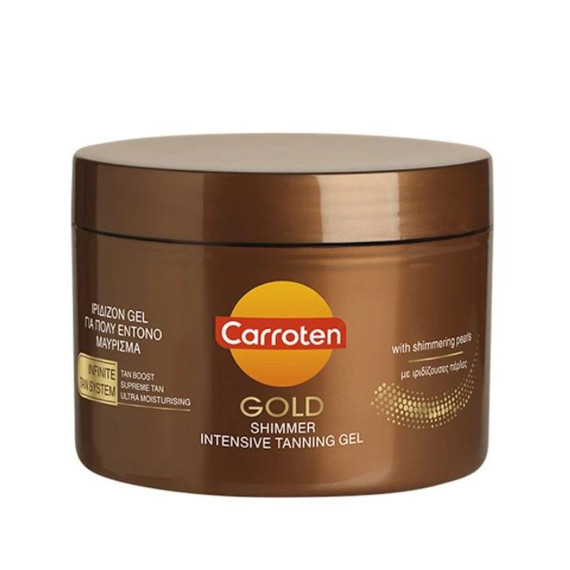 Carroten Gold Shimmer Intensive Tanning Gel Μαυρίσματος για το Σώμα 150ml Υγεία & Ομορφιά