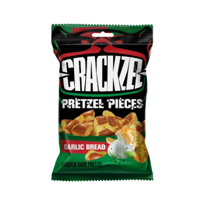 Crackzel Pretzel with Garlic flavor 85gr
