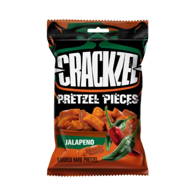 Crackzel Pretzel with Jalapeno flavor 85gr