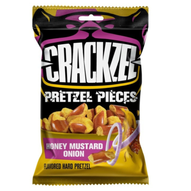 Crackzel Pretzel with Onion flavor 85gr