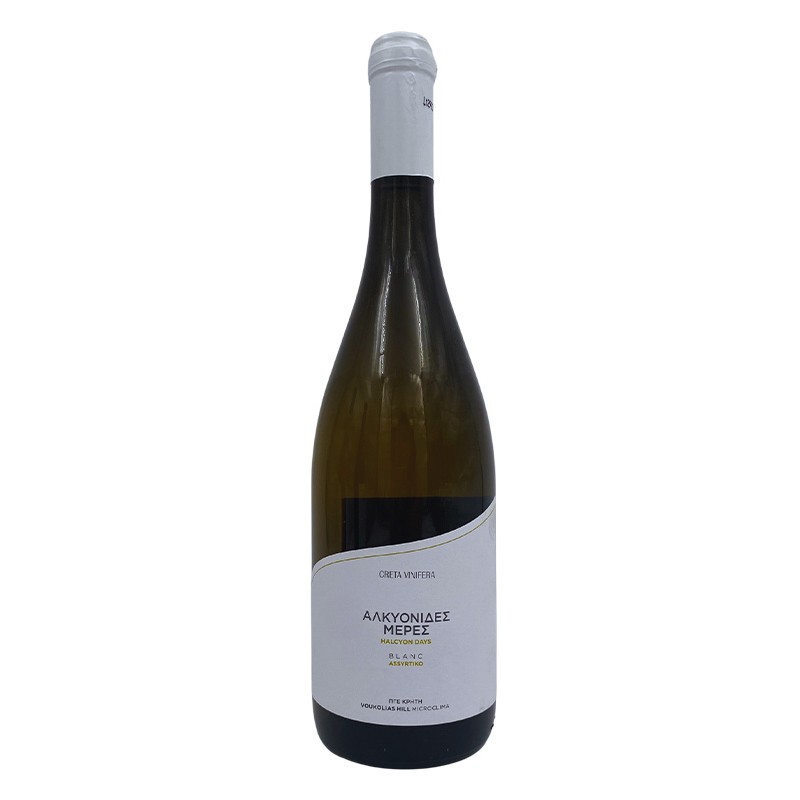 Creta Vinifera Αλκυονίδες Μέρες Οίνος Λευκός Ξηρός 750ml Κάβα