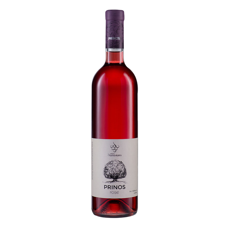 Διαμαντάκης Prinos Οίνος Ροζέ Ξηρός 750ml Κάβα
