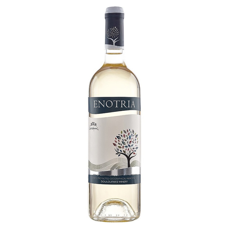 Δουλουφάκης Enotria Οίνος Λευκός Ξηρός 750ml Κάβα