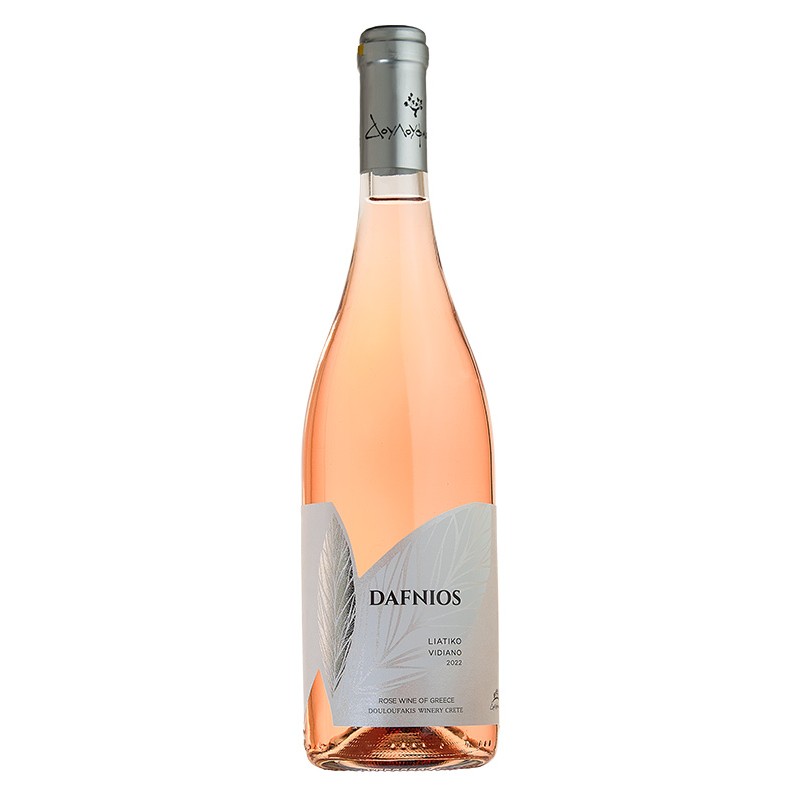 Δουλουφάκης Dafnios Οίνος Ροζέ Ξηρός 750ml Κάβα