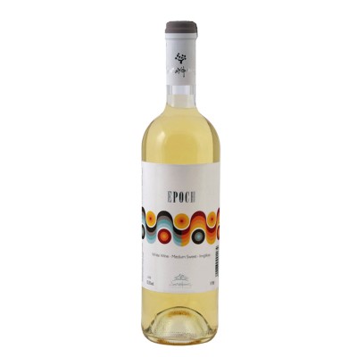 Δουλουφάκης Epoch Οίνος Λευκός Ημίγλυκος 750ml Κάβα