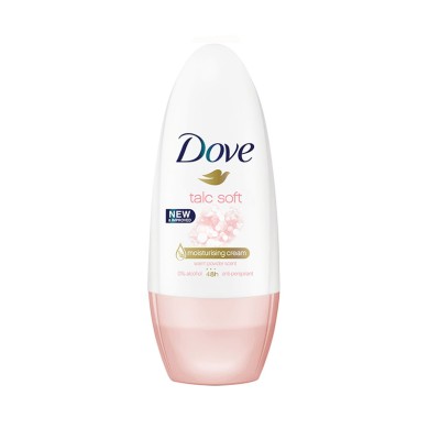 Dove Talc Soft Αποσμητικό Roll-On 50ml