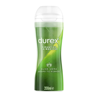 Durex Λιπαντικό Τζελ Για Μασάζ Aloe Vera Durex 200ml