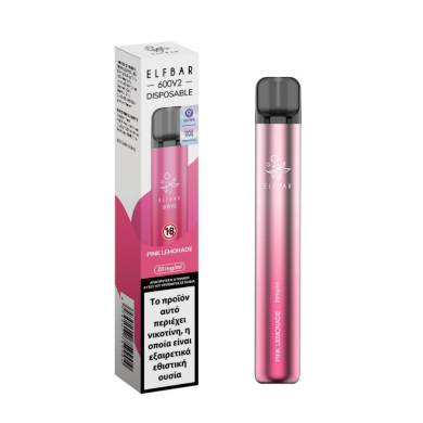Elf Bar 600V2 with Pink Lemonade 20mg