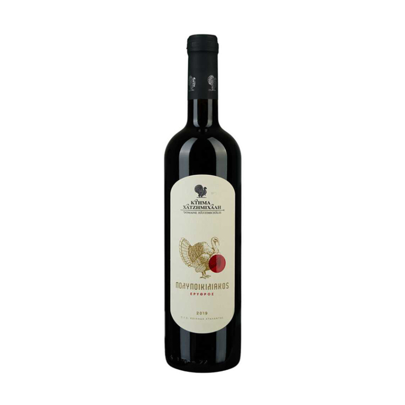 Estate Hatzimichali Wine Variety Dry Red Wine 750ml