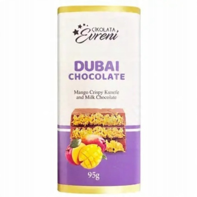 Eureni Σοκολάτα Dubai Mango 95gr
