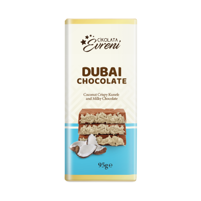 Eureni Σοκολάτα Dubai Coconut 95gr