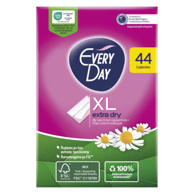 Every Day Extra Dry XL Napkins 44pcs