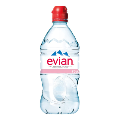 Evian Natural Mineral Water Rebirth 750ml