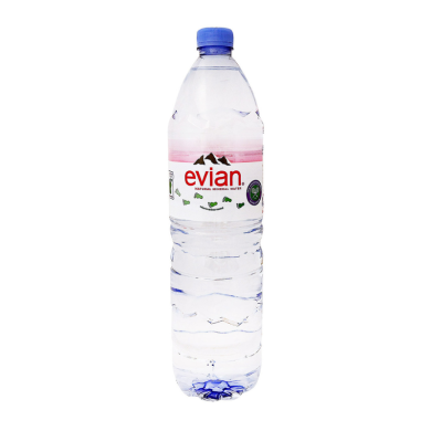Evian natural mineral water 1.5lt