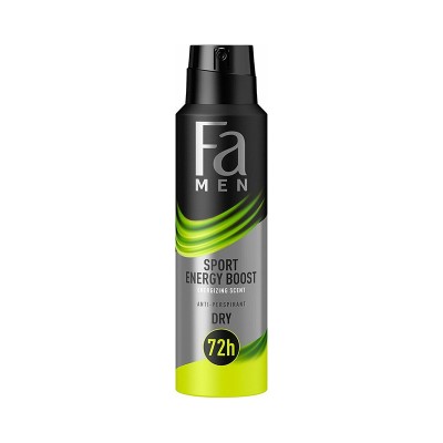 Fa Men Sport Energy Boost Αποσμητικό Spray 150ml Υγεία & Ομορφιά