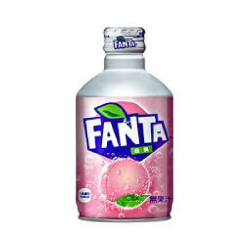 Fanta White Peach Japan Αναψυκτικό με Ανθρακικό σε Μπουκάλι 300ml