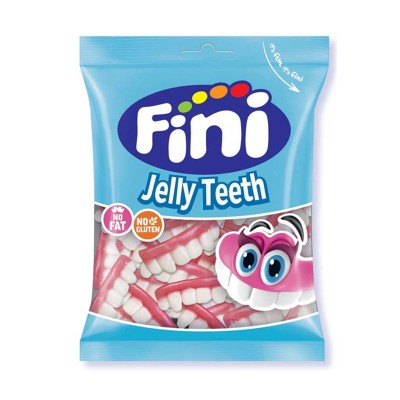 Fini Jelly Teeth Ζελεδάκια 90gr Τρόφιμα & Ροφήματα