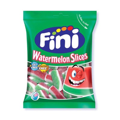 Fini Watermelon Slices Ζελεδάκια 90gr Τρόφιμα & Ροφήματα
