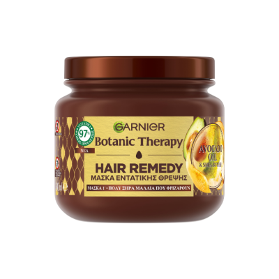 Garnier Botanic Therapy Hair Remedy Avocado Oil Hair Mask for Hydration 340ml
