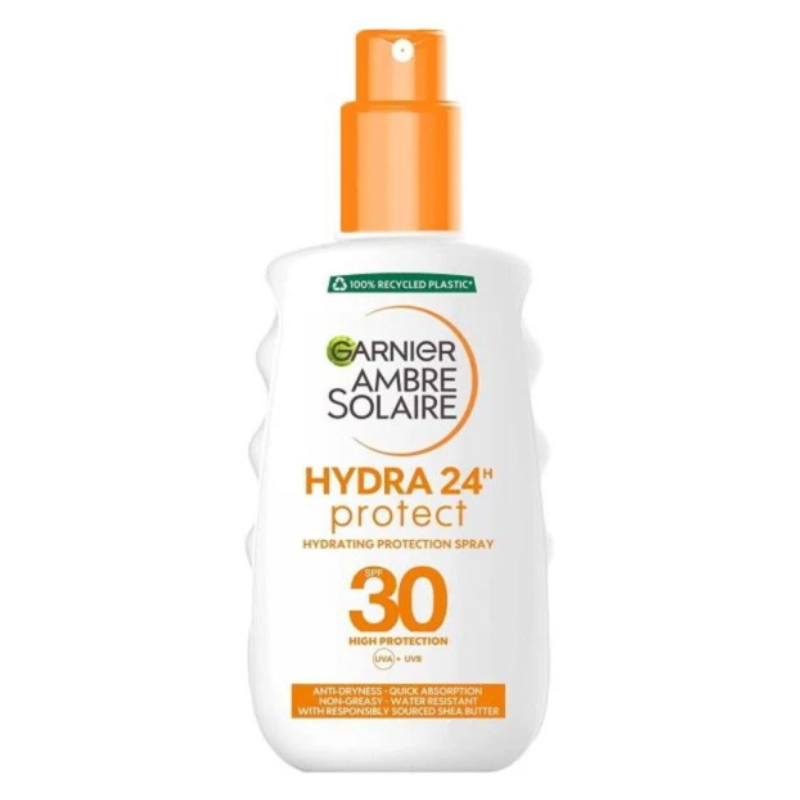 Garnier Hydra 24h Protect Αδιάβροχο Αντηλιακό για το Σώμα SPF30 σε Spray 150ml