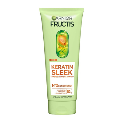 Garnier Keratin Sleek Conditioner 200ml