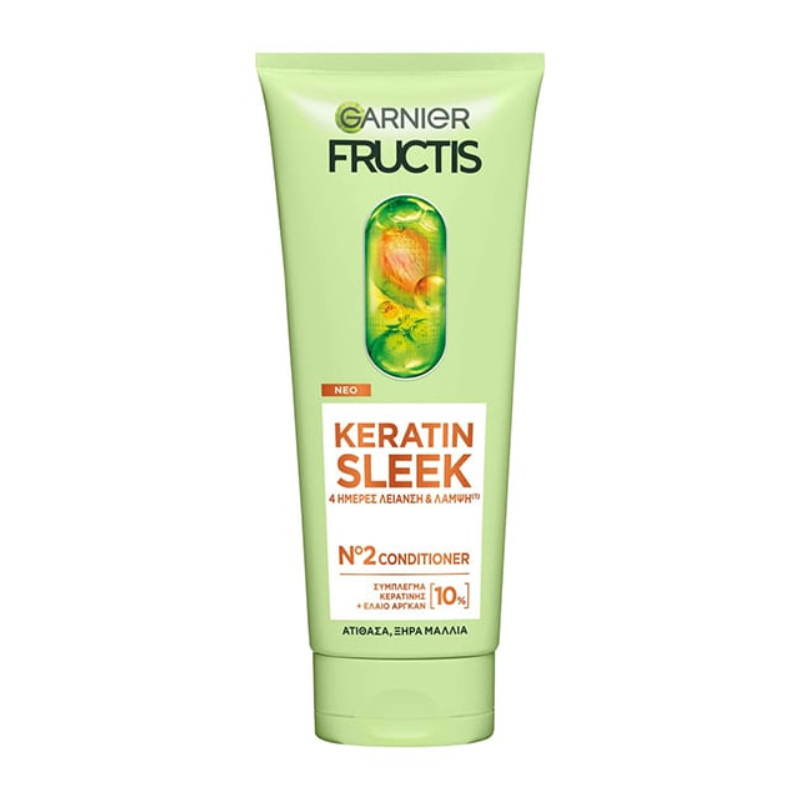 Garnier Keratin Sleek Conditioner 200ml