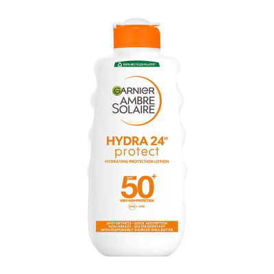 Garnier Ambre Solaire Hydra 24h Γαλάκτωμα Σώματος με SPF50+ 200ml