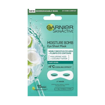 Garnier Skin Active Coconut Eye Tissue Mask 6gr Υγεία & Ομορφιά