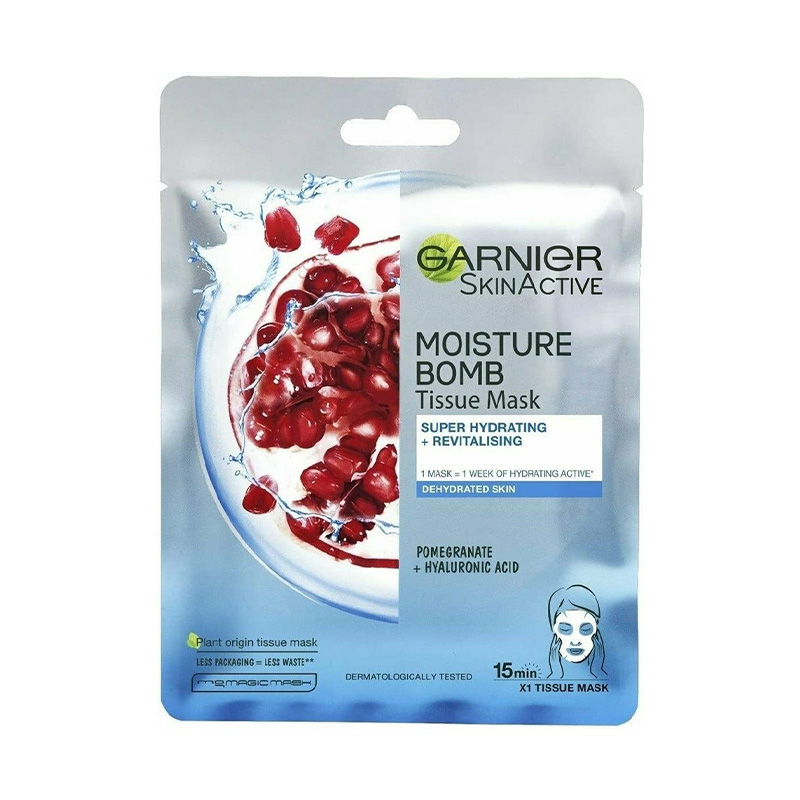 Garnier Skin Active Moisture Bomb Tissue Mask 28gr Health & Beauty