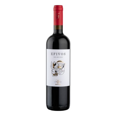 Gavalas Efivos Dry Red Wine Organic 750ml