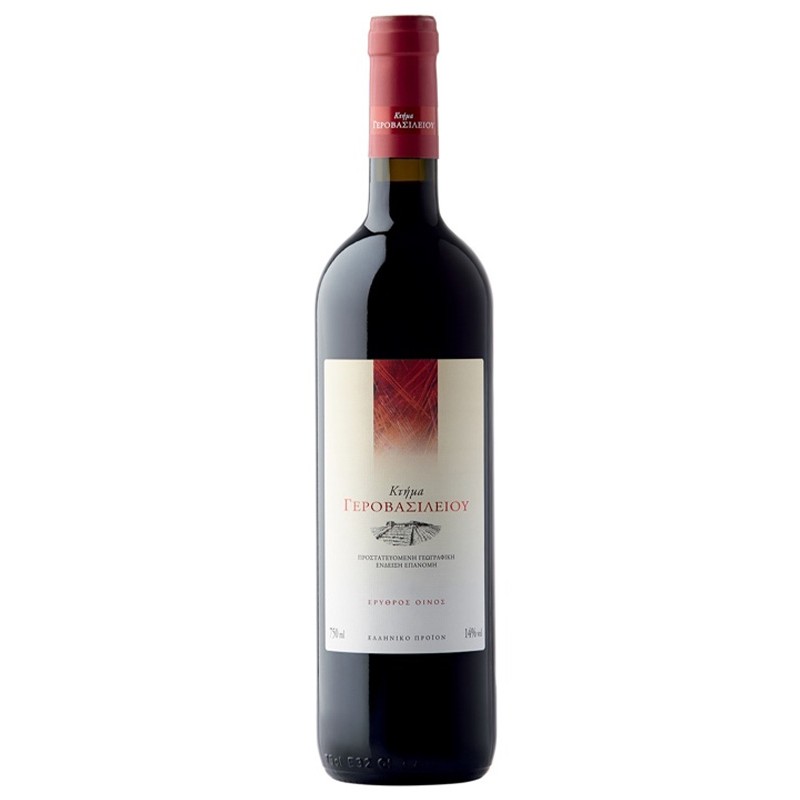 Γεροβασιλείου 2018 Οίνος Ερυθρός Ξηρός 750ml Κάβα