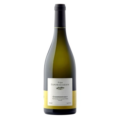 Γεροβασιλείου Chardonnay Οίνος Λευκός Ξηρός 750ml Κάβα