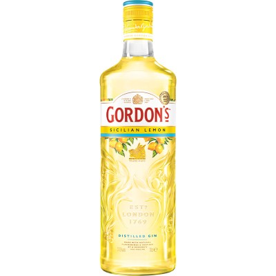 Gordon's London Sicilian Lemon Gin 700ml Κάβα