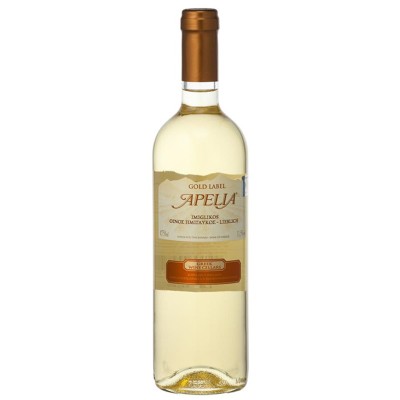 Ελληνικά Κελλάρια Οίνων Apelia Gold Label Οίνος Λευκός Ημίγλυκος 750ml Κάβα