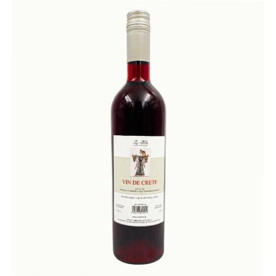 Ελληνικά Κελλάρια Οίνων Vin De Crete Οίνος Ερυθρός Ξηρός 750ml