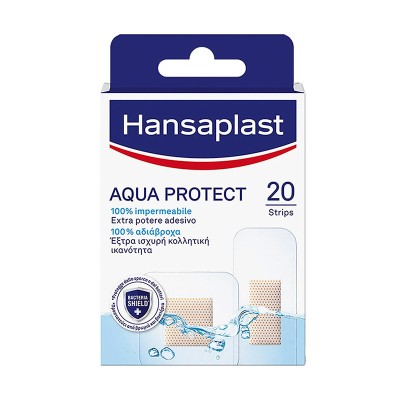 Hansaplast Aqua Protect Επιθέματα Αδιάβροχα & Διάφανα 20τμχ Υγεία & Ομορφιά