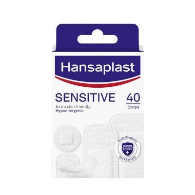 Hansaplast Sensitive Επιθέματα Υποαλλεργικά 40τμχ Υγεία & Ομορφιά